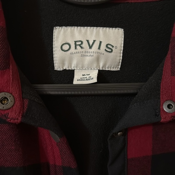 Orvis Plaid Button-Down Shacket - Picture 2 of 6